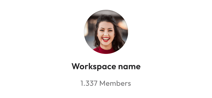 Workspace Card vertical variant